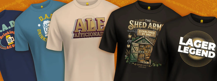 New and latest release beer and booze themed funny T shirts