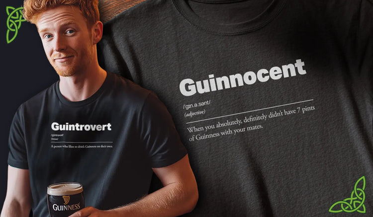 Funny Guinness and Stout themed T shirts