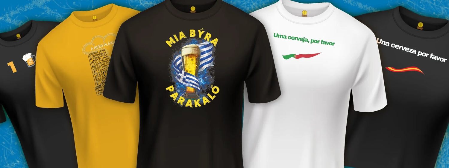 1 beer please in lots of languages