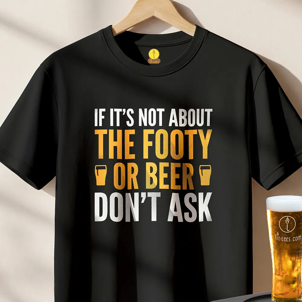 If it's not about the footy or beer - don't ask