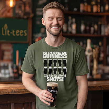 10pints of Guinness...