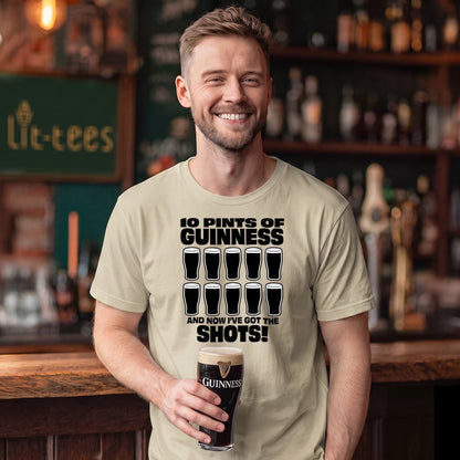 10pints of Guinness...