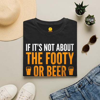 If it's not about the footy or beer - don't ask