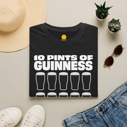 10pints of Guinness...