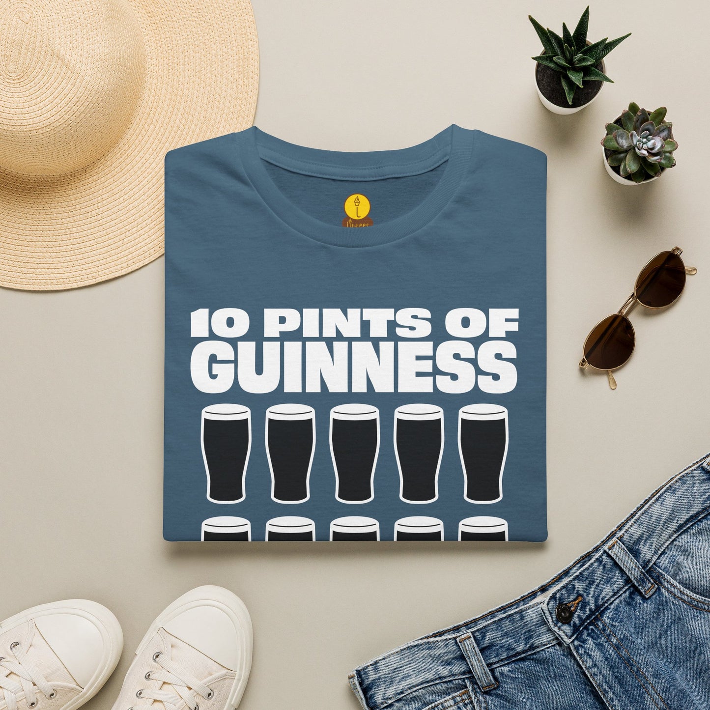 10pints of Guinness...