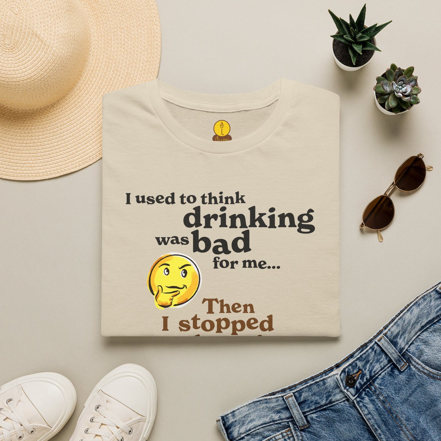 Drinking Thinking Emoji
