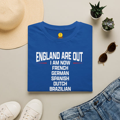 England are out