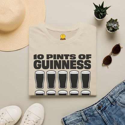 10pints of Guinness...