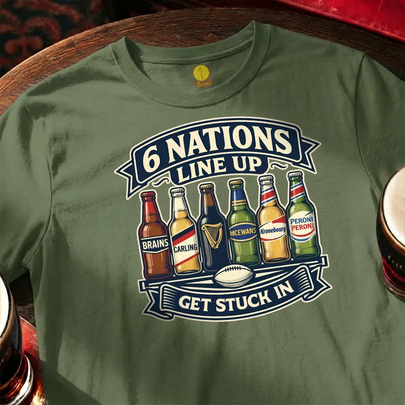 6 Nations Line Up