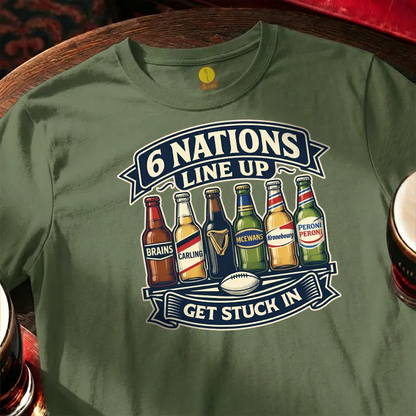6 Nations Line Up