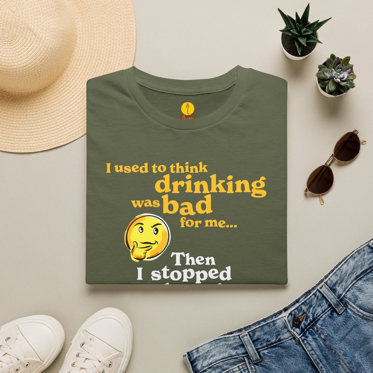 Drinking Thinking Emoji