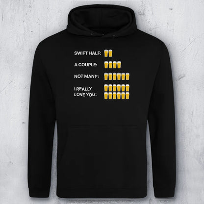 Beer Count Explanation Hoodie