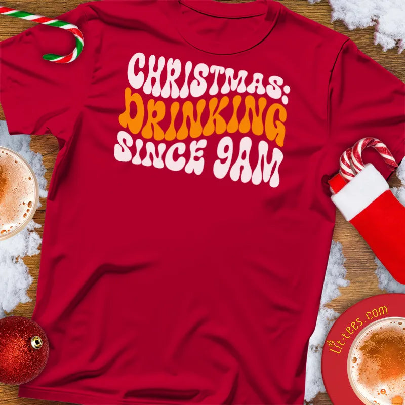 Christmas: Drinking since 9am