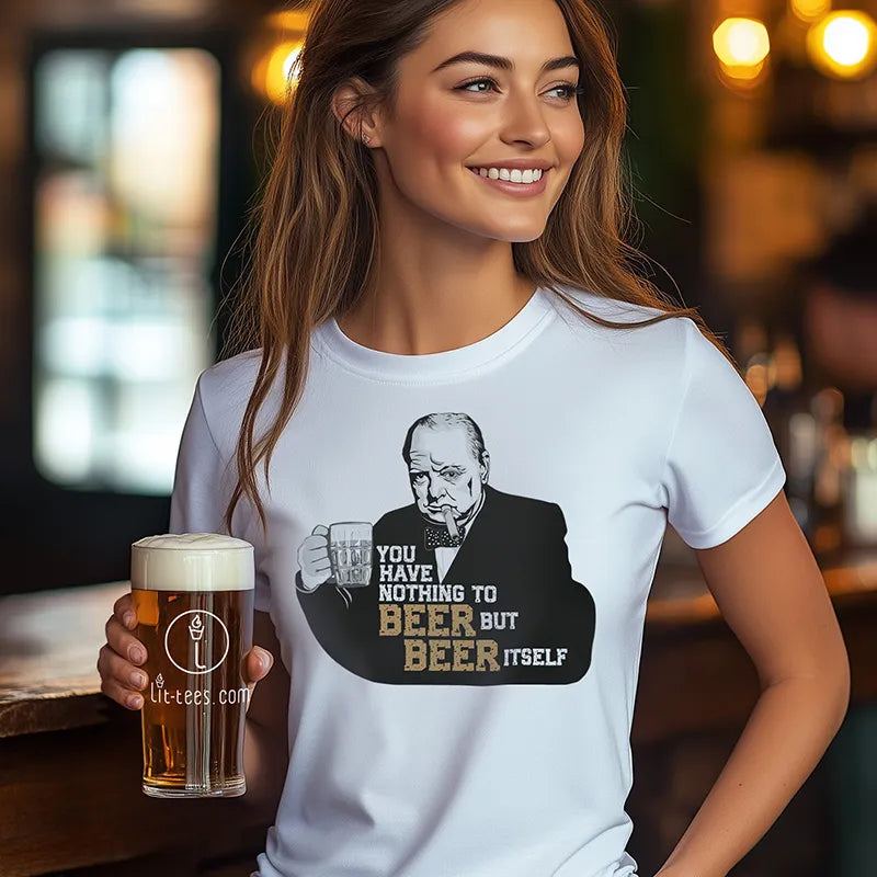 Churchill :: nothing to beer but beer itself