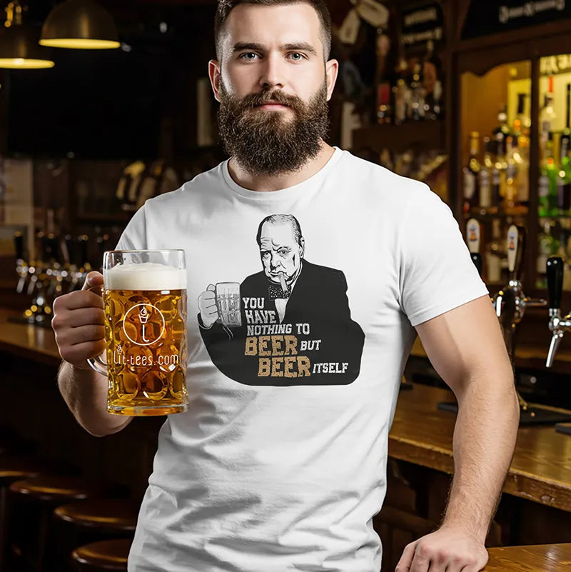 Churchill :: nothing to beer but beer itself