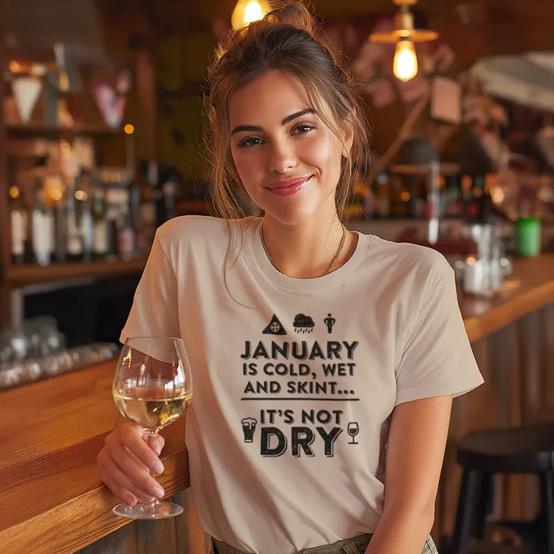 January is Cold, Wet and Skint... Not Dry