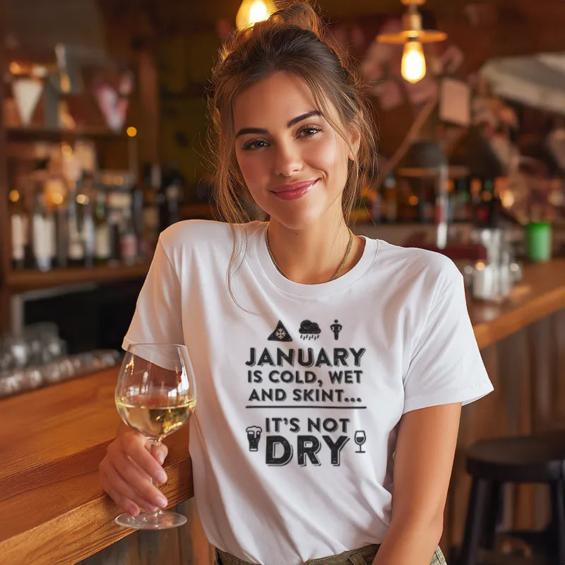 January is Cold, Wet and Skint... Not Dry