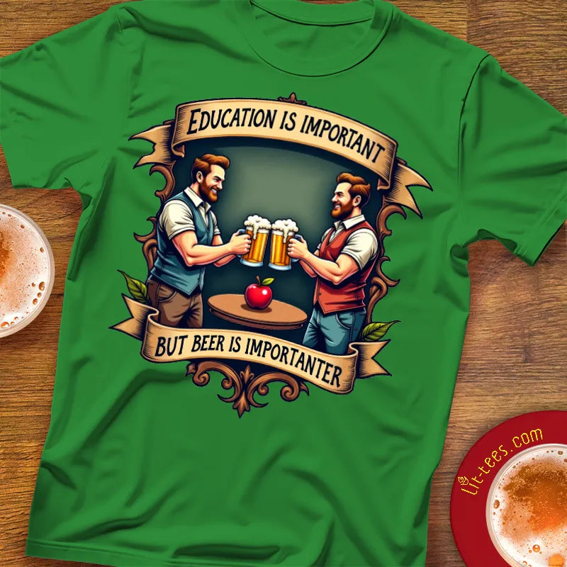 Education is important but...