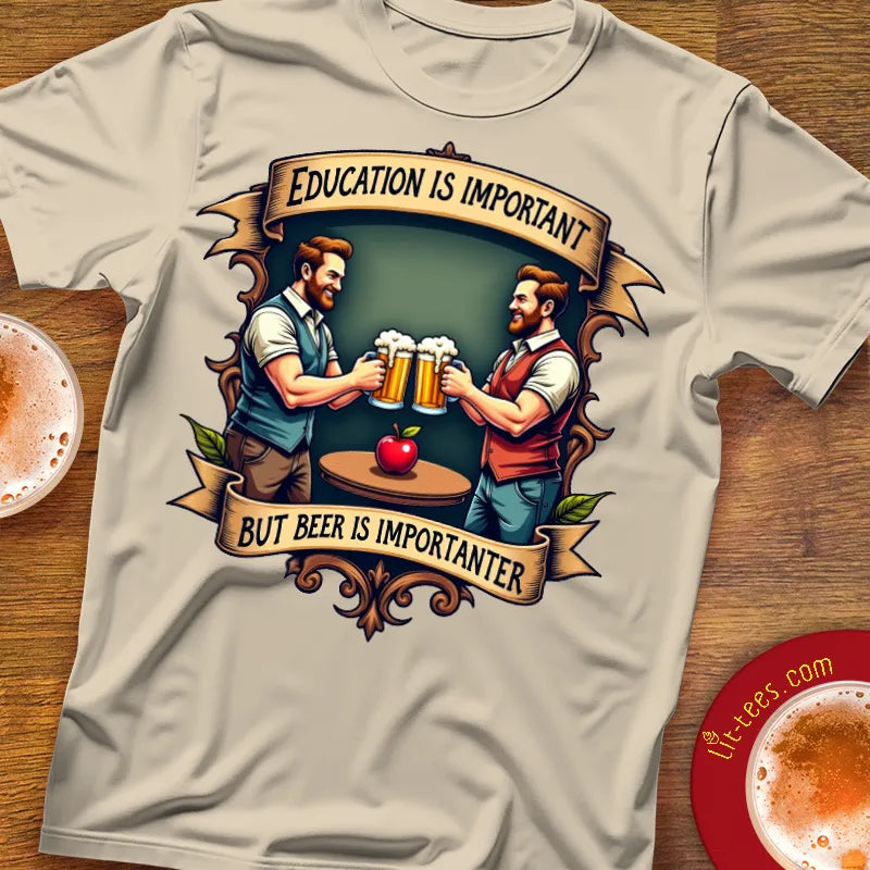 Education is important but...