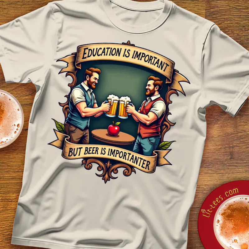 Education is important but...