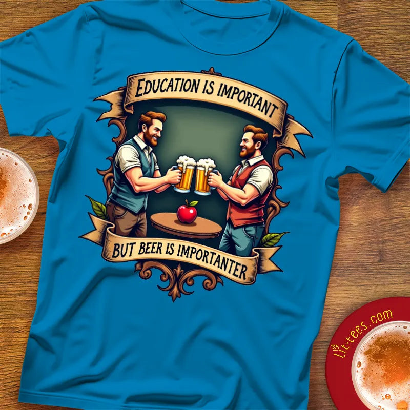 Education is important but...
