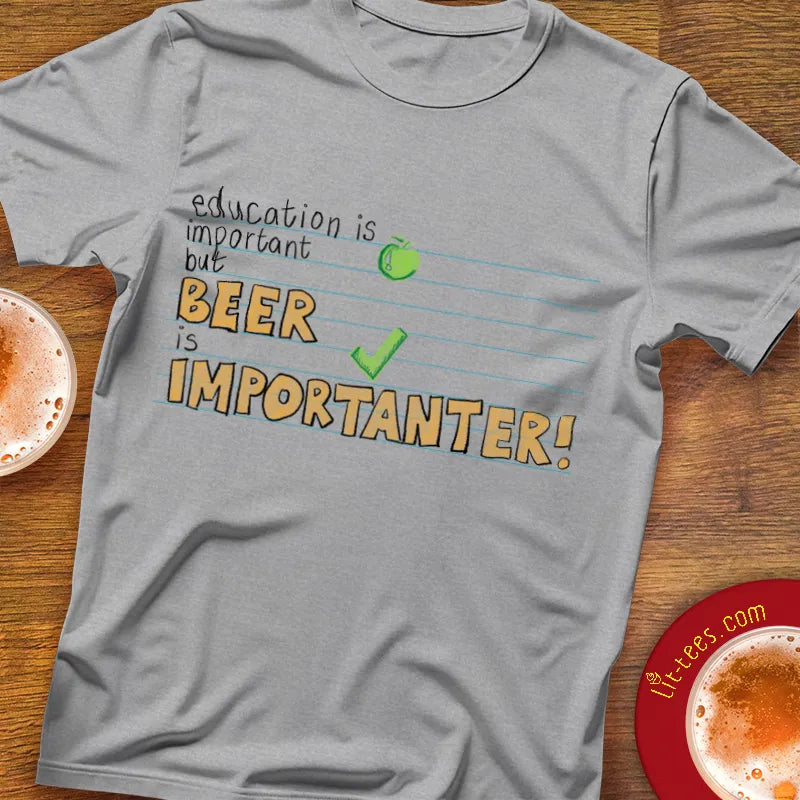 Beer is importanter