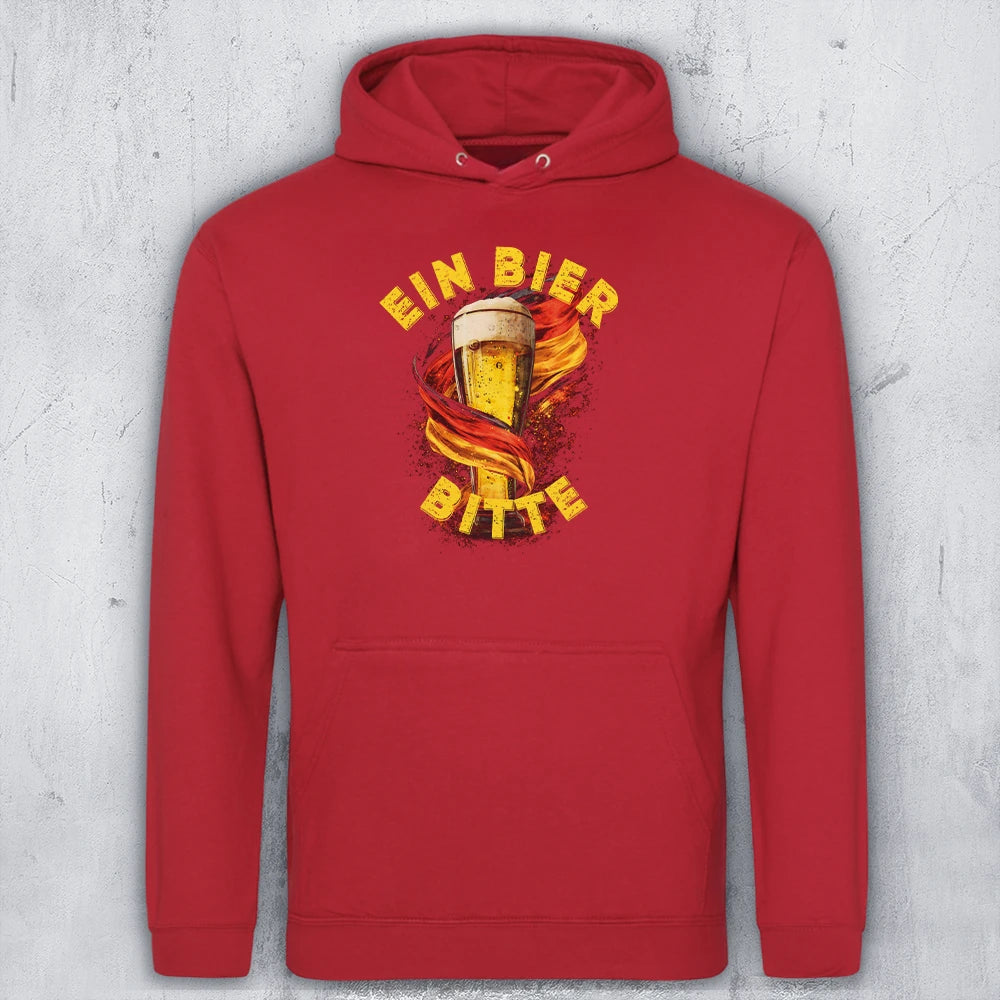 Ein Bier Bitte Hoodie [German]