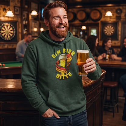 Ein Bier Bitte Hoodie [German]