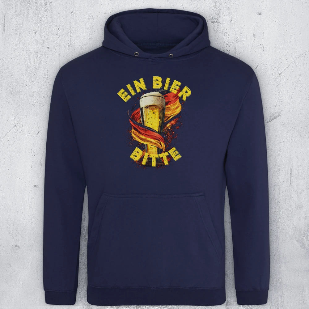 Ein Bier Bitte Hoodie [German]