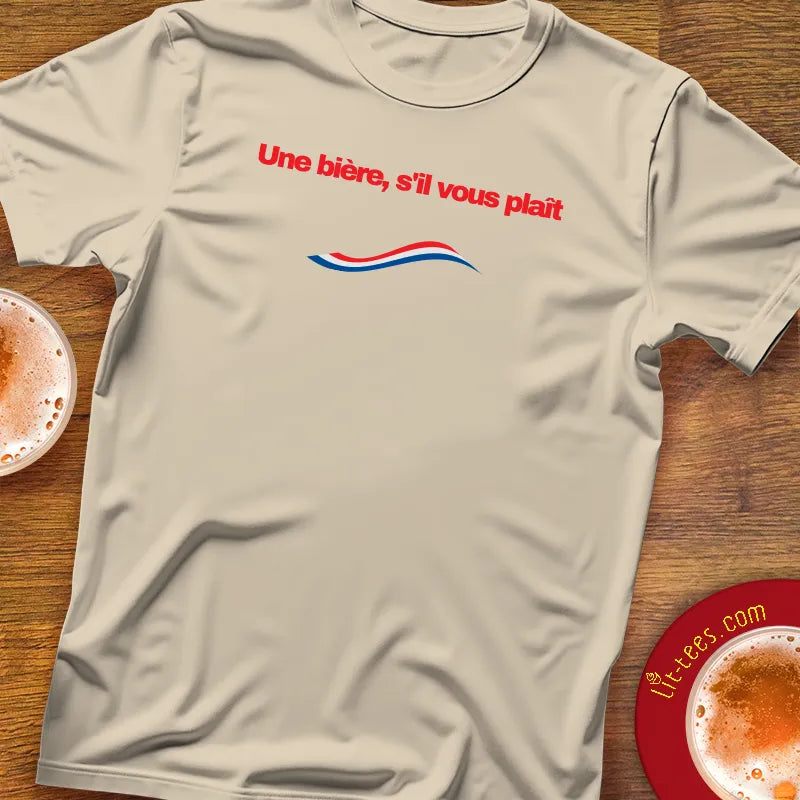1 beer please in French
