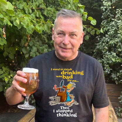 Drinking Thinking Cartoon