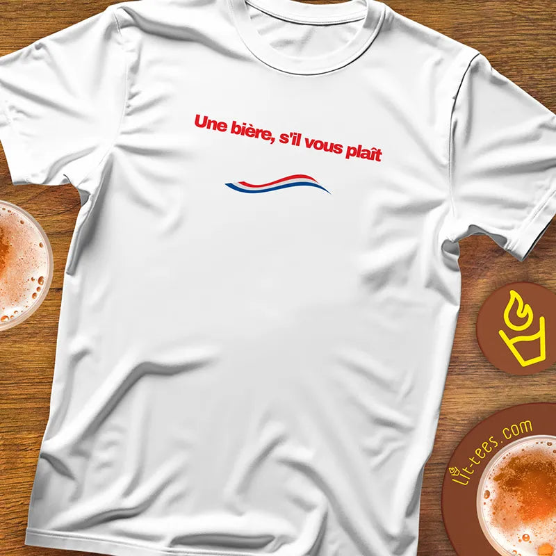 1 beer please in French
