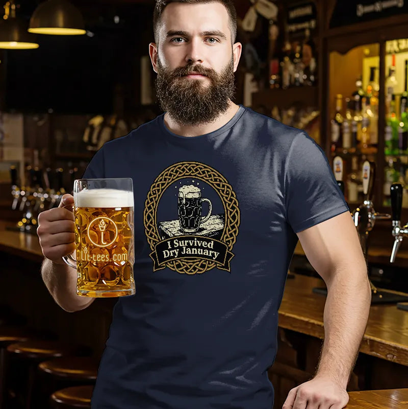 I survived Dry January [Irish Wreath]