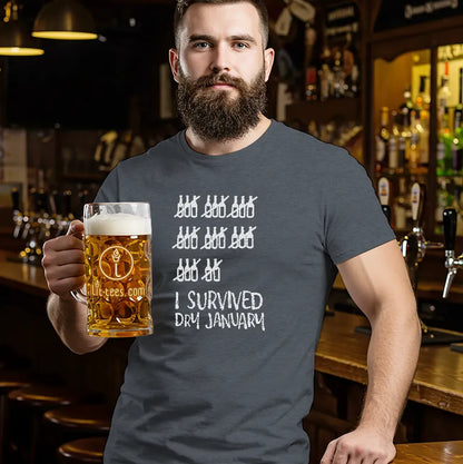 I survived Dry January [Chalking off]