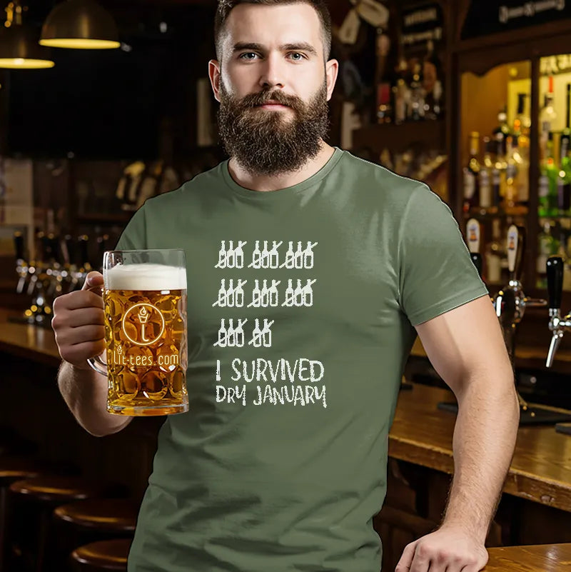 I survived Dry January [Chalking off]