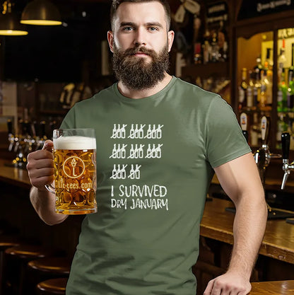 I survived Dry January [Chalking off]