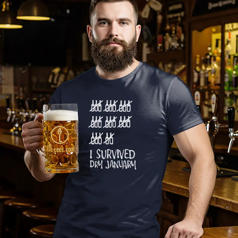 I survived Dry January [Chalking off]