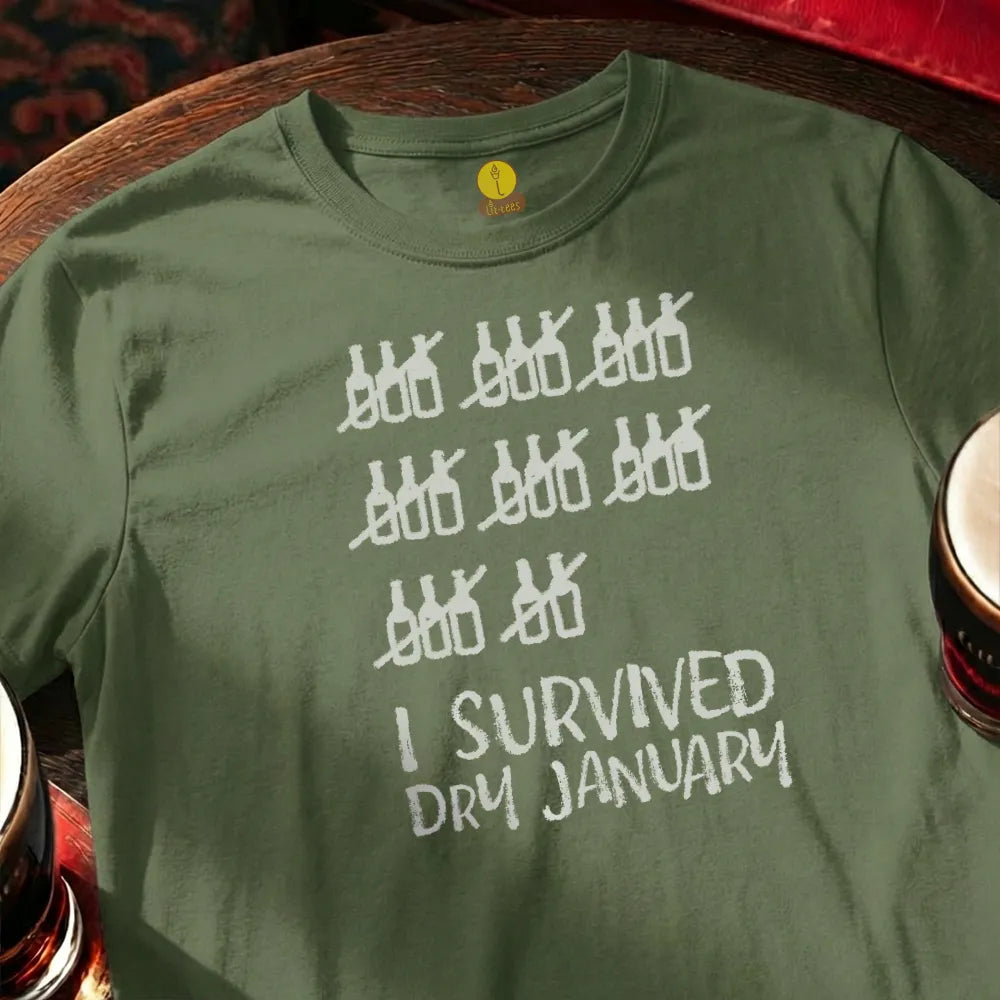 I survived Dry January [Chalking off]