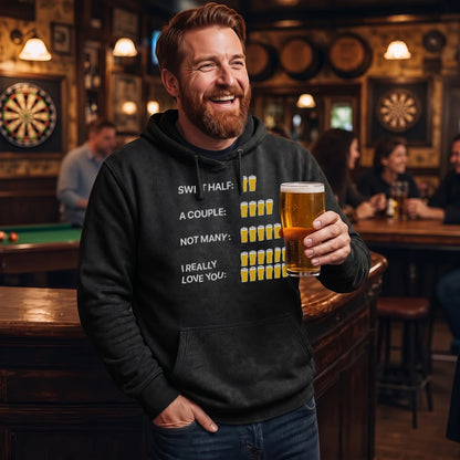 Beer Count Explanation Hoodie