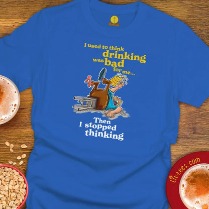 Drinking Thinking Cartoon