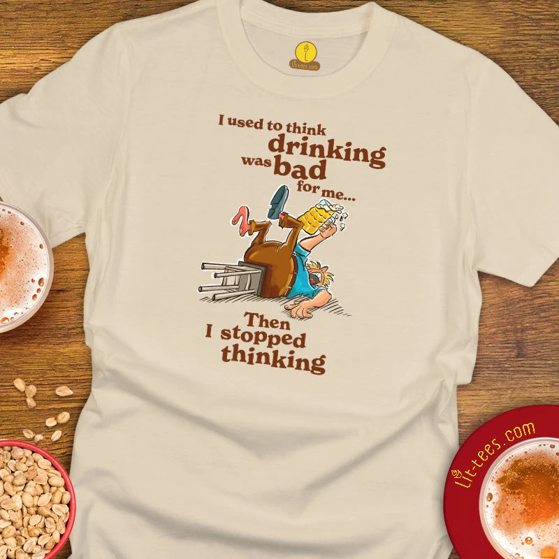 Drinking Thinking Cartoon