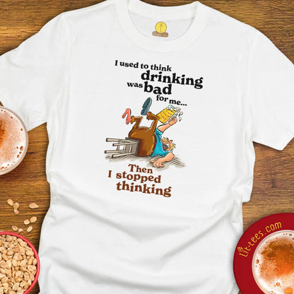 Drinking Thinking Cartoon