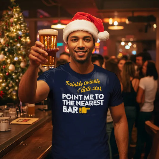 Twinkle twinkle little star - point me to the nearest bar 