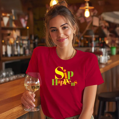 Sip Happens [Typographic]