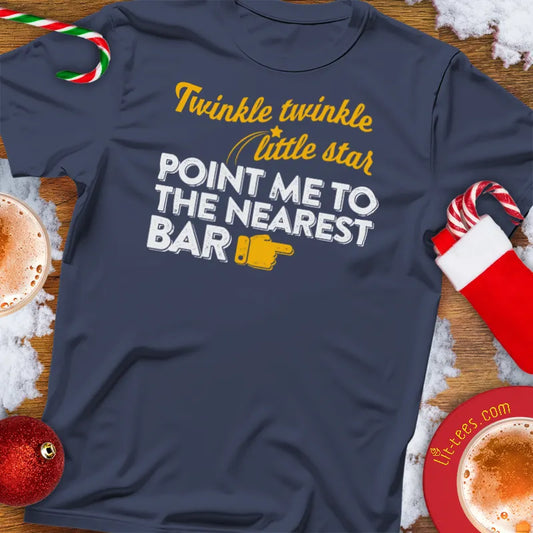 Twinkle Twinkle Little Star -> Point me to the nearest bar